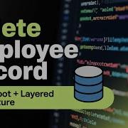 Mastering Employee Deletion Spring Boot JdbcTemplate And Layered Architecture