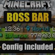 Display STATS On Your BOSS BAR In Minecraft