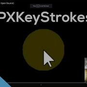 PXKeyStrokes Yellow Circle Around Mouse Show Key Press