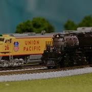 Model Trains Union Pacific Steam And Diesel