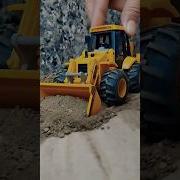 Bulldozer Baba JCB Action Loading Soil Sand Work TATA Truck Scale Model Mud Offroad JCB Uses Pro