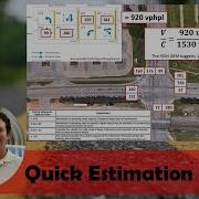 Quick Estimation Method QEM Example Critical Lane Analysis 8 Phase Signalized Intersection