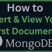 MongoDB Tutorial 5 Insert View Your First MongoDB Document Easy Guide
