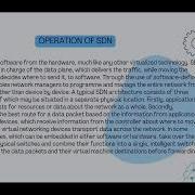 Software Defined Network SDN Presentation