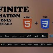 Infinite Loop Animation Dynamic Component Using Only Html Css And React Full Video