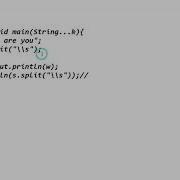 26 Split Method In String Class In Java HINDI