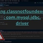 Java Lang ClassNotFoundException Com Mysql Jdbc Driver Driver Class Is Com Mysql Cj Jdbc Driver