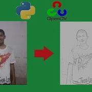 Convert Image To Sketch Python Opencv