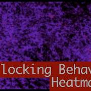 Boid Flocking Simulation Heatmap V1