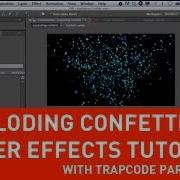 Exploding Confetti With Particular In After Effects Tutorial