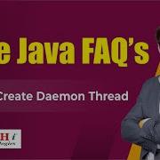 How To Create Daemon Thread Core Java Interview Questions Naresh IT