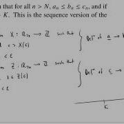 Proof Of The Squeeze Theorem For Sequences