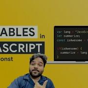 Variables In JavaScript Const Let And Var Web Technology JavaScript Tutorial Hindi