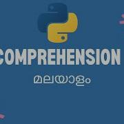 Comprehension In Python List Set Dictionary