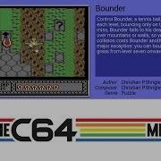 The C64 MINI Games Bounder