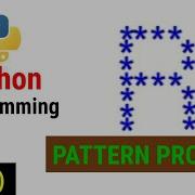 Python Pattern Programs Printing Stars In R Shape