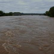 Hurricane Irene Floods Raritan River In New Brunswick NJ