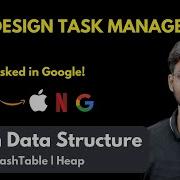 Design Task Manager LeetCode 3408 Design HashTable Heap Asked In Google