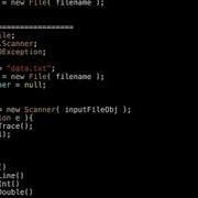 File Input Using A Scanner Object