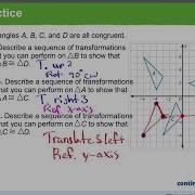Describing Sequences Of Transformations Example 3
