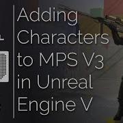 UE5 Tutorial MPS V3 Adding Characters Meshes