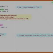 Linear Approximation Homework 35 Example 3