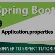 Spring Boot Tutorial 19 Using Application Properties File