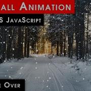 Snowfall Animation Using Html CSS JavaScript Tutorial