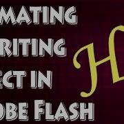 Adobe Flash Tutorial Creating A Writing Effect