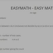 SPOJ EASYMATH EDITORIAL