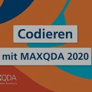 Codieren Mit MAXQDA 2020