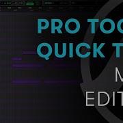 Советы по использованию Pro Tools MIDI редактор
