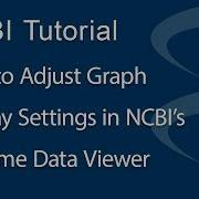How To Adjust Graph Display Settings In NCBI S Genome Data Viewer