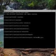 Hellow World From A Command Window Notepad