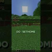 SETHOME COMMAND ON OUR MINECRAFT SERVER