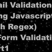 Client Side Email Validation Using JavaScript In Hindi Email Validation With Regular Expression 2