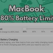 Setting MacBook 80 Battery Charge Limit Without 3rd Party App MacOS Tahoe 26 4 New Feature
