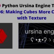 Ursina Engine 3D Python Game Engine Tutorial 06 Making Cubes More Colorful With Texture