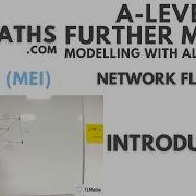 OCR MEI MwA H Network Flows 01 Introduction