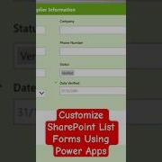 Настройка формы списка SharePoint с помощью Power Apps Sharepoint Techbytosh Microsoft365 Pow