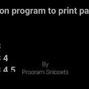 Python Program To Print Triangle 1 12 123 1234