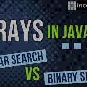 Arrays In Java Linear Search Vs Binary Search