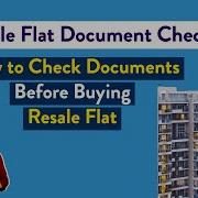 How To Check Documents Before Buying A Resale Flat Resale Flat Document Checklist