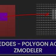 SPIN EDGES Polygon Action ZModeler ZBrush Tutorial For Beginners