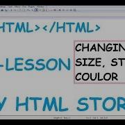 2 LESSON CHANGING FONT SIZE STYLE COLOUR