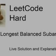3721 Longest Balanced Subarray II Leetcode Hard