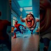 Spider Man Left The Hospital Avengers Evolution Shorts Marvel Avengers Spiderman