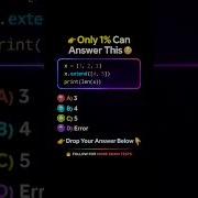 99 Fail This Python Question Can You Get It Right Python Python3 Pythonforbeginners