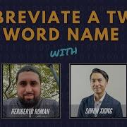 CodeWars Kata 2 Abbreviate A Two Word Name Javascript