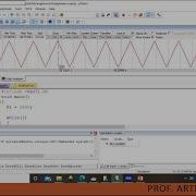Generating A Triangular Wave On 8051 Microcontroller Using Keil Software